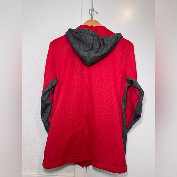 UNLV University Las Vegas Rebels | Red Mens Full Zip Jacket - Picture 5 of 9